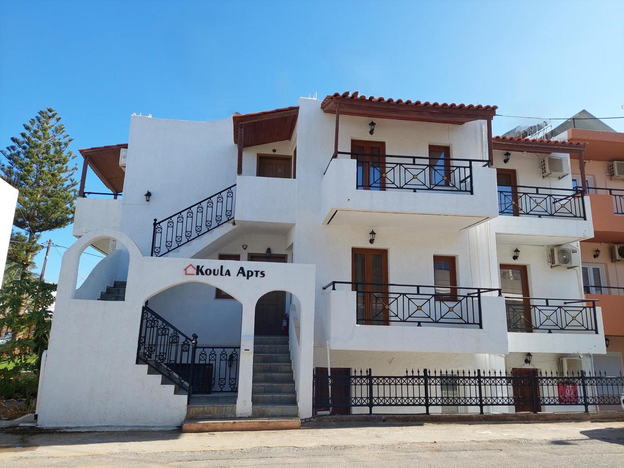 Koula Apartments Sztalída Kültér fotó